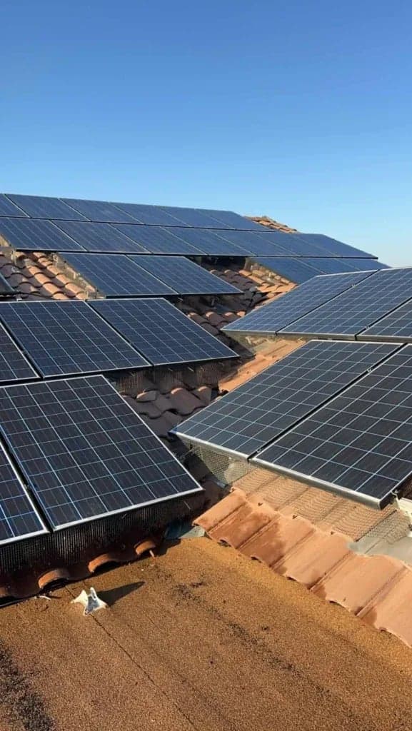 Solar Panel Cleaning by Blue Cactus Power Washing